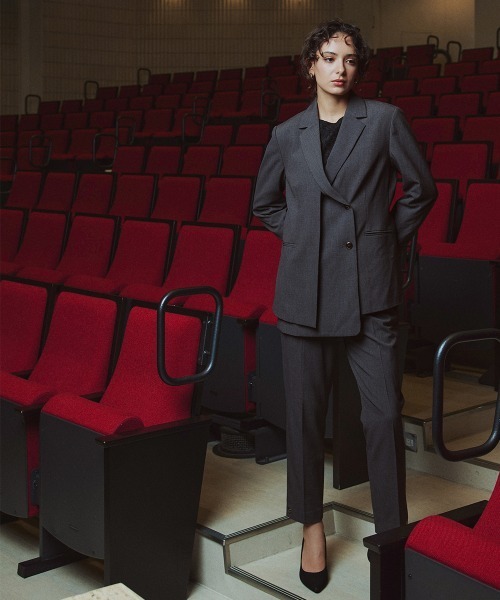 Callarus（カラルス）の「＜単品＞総レースペプラムデザインブラウス〔Callarus〕（シャツ/ブラウス・レディース・ホワイト/ブラック・S/M/L/LL/3L）」の18枚目の写真