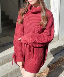 INGNI | タートルネックルーズチュニックニット(チュニック)