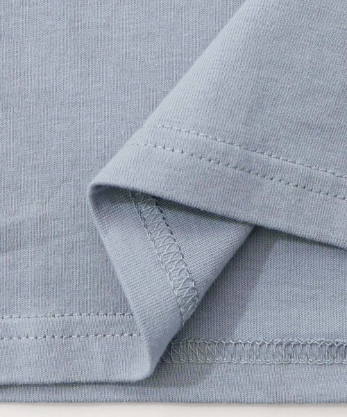 ScoLar Parity（スカラーパリティ）の「353137：タイ焼き招きネコ刺繍ロンT（Tシャツ/カットソー・レディース・オフホワイト/ブラック/ブルー・M）」の17枚目の写真