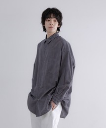 LOWRYS FARM | 【LFM(U)】BROADチェックシャツLS 640205(シャツ/ブラウス)