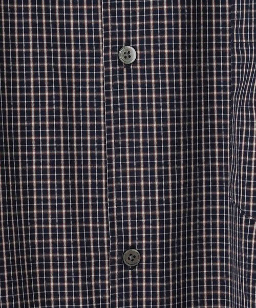 LOWRYS FARM（ローリーズファーム）の「【LFM(U)】BROADチェックシャツＬＳ　 640205（シャツ/ブラウス・メンズ・ベージュ/ネイビー・MEDIUM/LARGE）」の11枚目の写真