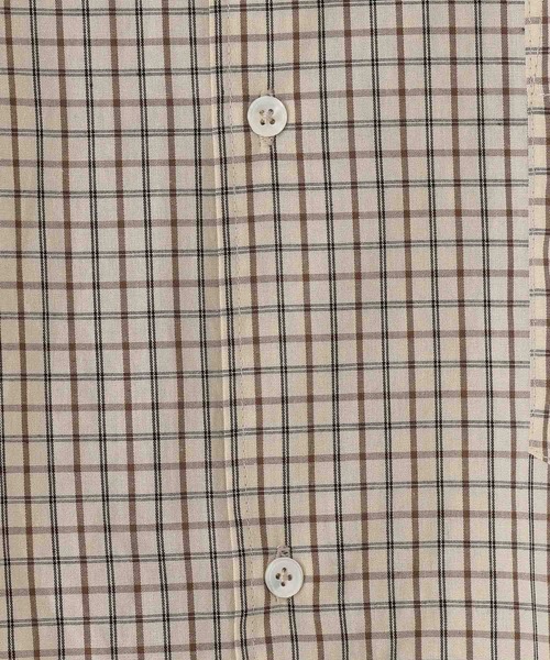 LOWRYS FARM（ローリーズファーム）の「【LFM(U)】BROADチェックシャツＬＳ　 640205（シャツ/ブラウス・メンズ・ベージュ/ネイビー・MEDIUM/LARGE）」の13枚目の写真
