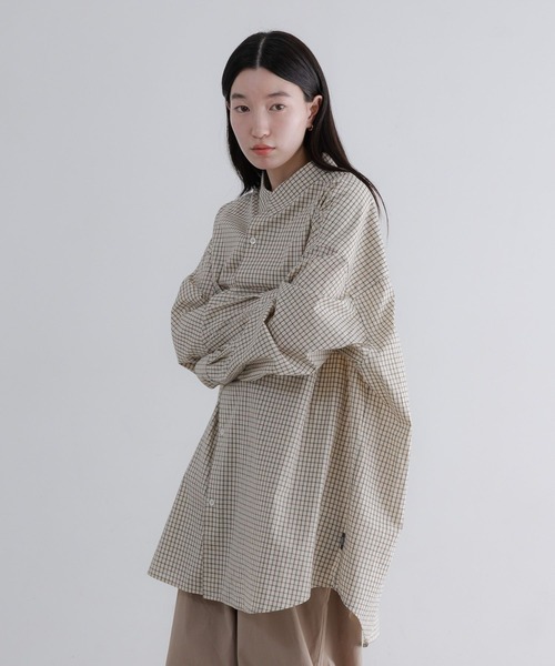 LOWRYS FARM（ローリーズファーム）の「【LFM(U)】BROADチェックシャツＬＳ　 640205（シャツ/ブラウス・メンズ・ベージュ/ネイビー・MEDIUM/LARGE）」の20枚目の写真