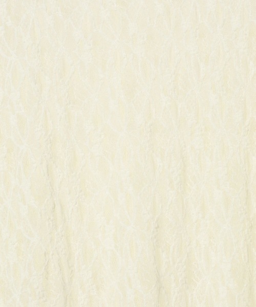 LEPSIM（レプシィム）の「レースインナー　639360（Tシャツ/カットソー・レディース・ブラック/アイボリー/ホワイト/イエロー・FREE）」の12枚目の写真