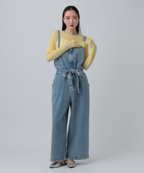 LEPSIM（レプシィム）の「レースインナー　639360（Tシャツ/カットソー・レディース・ブラック/アイボリー/ホワイト/イエロー・FREE）」の16枚目の写真