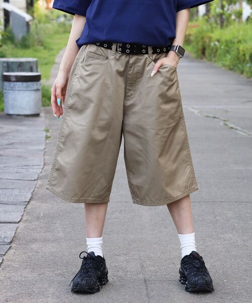 BEN DAVIS（ベンデイビス）の「【BEN DAVIS（ベンデイビス）】BIG WORK SHORTS / ワークショーツ パンツ ビックシルエット（その他パンツ・メンズ・ブラック/ベージュ・MEDIUM/LARGE/X-LARGE）」の7枚目の写真