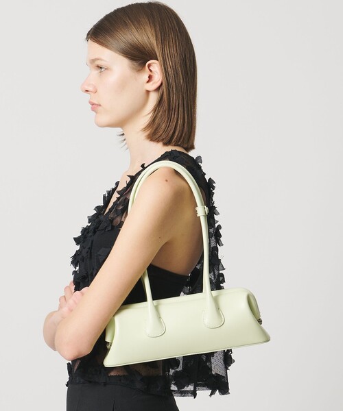 OSOI（オソイ）の「＜OSOI＞BOAT WIDE MINI バッグ MELON（ショルダーバッグ・レディース・ライム・FREE）」の2枚目の写真