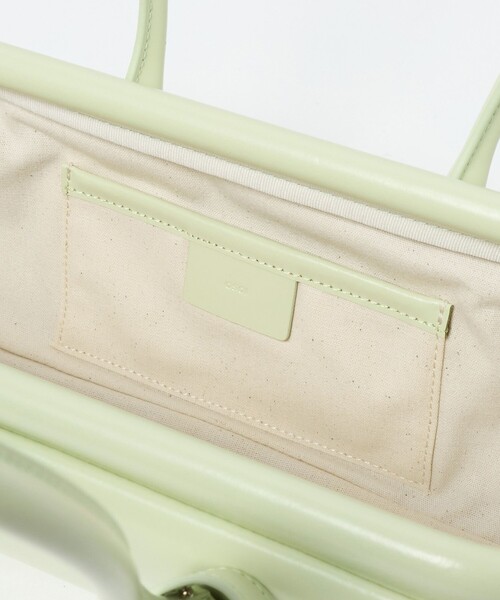 OSOI（オソイ）の「＜OSOI＞BOAT WIDE MINI バッグ MELON（ショルダーバッグ・レディース・ライム・FREE）」の10枚目の写真