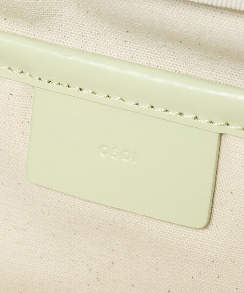OSOI（オソイ）の「＜OSOI＞BOAT WIDE MINI バッグ MELON（ショルダーバッグ・レディース・ライム・FREE）」の11枚目の写真