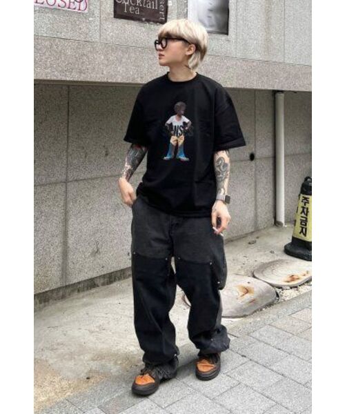 ZPLISH（ジプリシュ）の「BOOTS BOY 半袖Tシャツ ブラック（Tシャツ/カットソー・メンズ・その他・LARGE）」の6枚目の写真