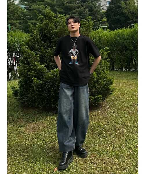 ZPLISH（ジプリシュ）の「BOOTS BOY 半袖Tシャツ ブラック（Tシャツ/カットソー・メンズ・その他・LARGE）」の8枚目の写真