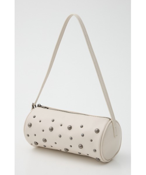 LAGUA GEM（ラグアジェム）の「METAL DOT ROUND バッグ（ショルダーバッグ・レディース・アイボリー/ブラック・FREE）」の7枚目の写真