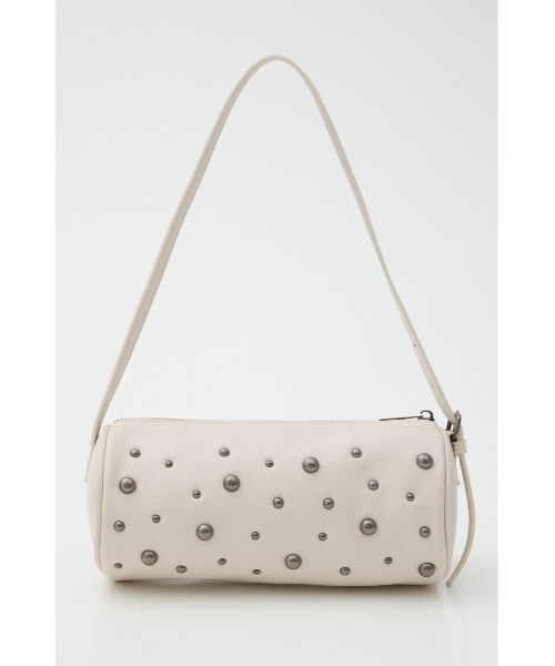 LAGUA GEM（ラグアジェム）の「METAL DOT ROUND バッグ（ショルダーバッグ・レディース・アイボリー/ブラック・FREE）」の9枚目の写真