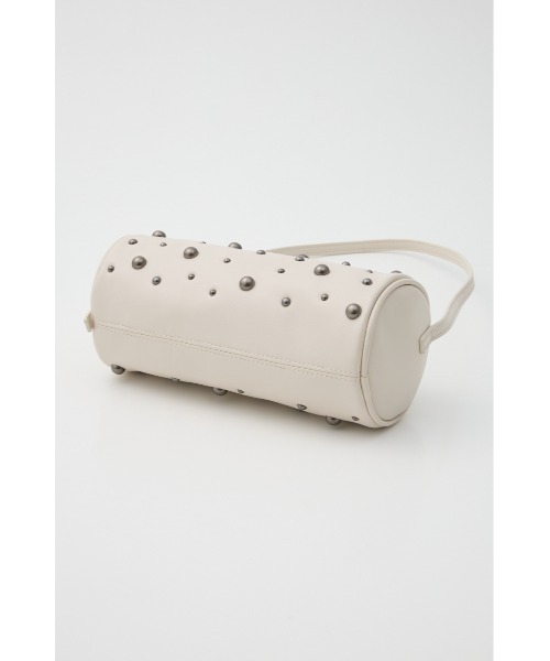 LAGUA GEM（ラグアジェム）の「METAL DOT ROUND バッグ（ショルダーバッグ・レディース・アイボリー/ブラック・FREE）」の12枚目の写真