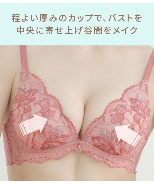 フラワースカラップレースブラセット（ブラ&ショーツ）｜PEACH JOHN