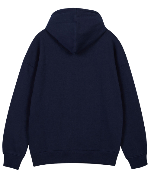 BY.L(バイエル)の「クロススターハーフフードネイビー(パーカー・メンズ・その他・M/L/XL/XXL)」の2枚目の写真