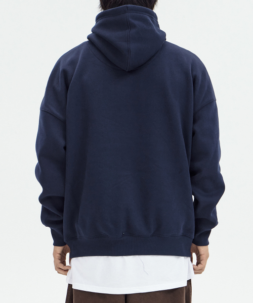 BY.L(バイエル)の「クロススターハーフフードネイビー(パーカー・メンズ・その他・M/L/XL/XXL)」の4枚目の写真