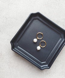 Cherie+Chambre/Pearl Foop Earring