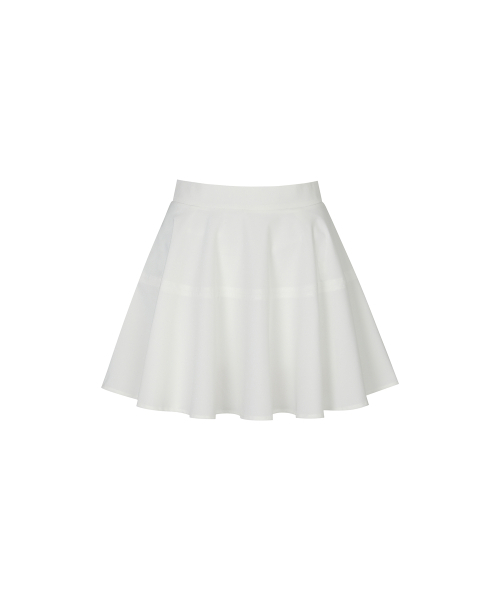 PLAYBOO(プレイブー)の「SUMMER SKATER SKIRT W/INNER PANTS_White(スカート・レディース・その他・M/S/L)」の1枚目の写真