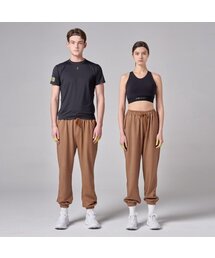 ATHPLATFORM（アスプラットフォーム）の「AU11PT01 ピグメントジョガーパンツ_ベージュ（スウェットパンツ）」