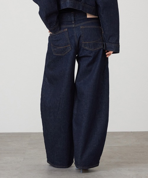 atelier SOMETHING DOUBLE BELT WIDE PANTS/ダブルベルトワイドパンツ