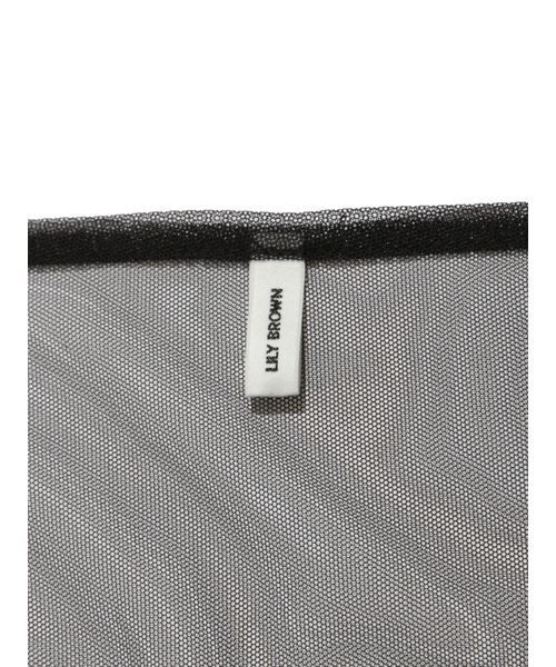 LILY BROWN（リリーブラウン）の「Love letterバブーシュカ（その他ヘアアクセサリー・レディース・ブラック/ホワイト・F）」の11枚目の写真