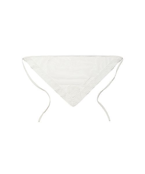 LILY BROWN（リリーブラウン）の「Love letterバブーシュカ（その他ヘアアクセサリー・レディース・ブラック/ホワイト・F）」の12枚目の写真