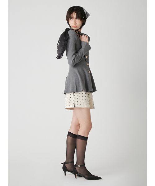 LILY BROWN（リリーブラウン）の「Love letterバブーシュカ（その他ヘアアクセサリー・レディース・ブラック/ホワイト・F）」の17枚目の写真