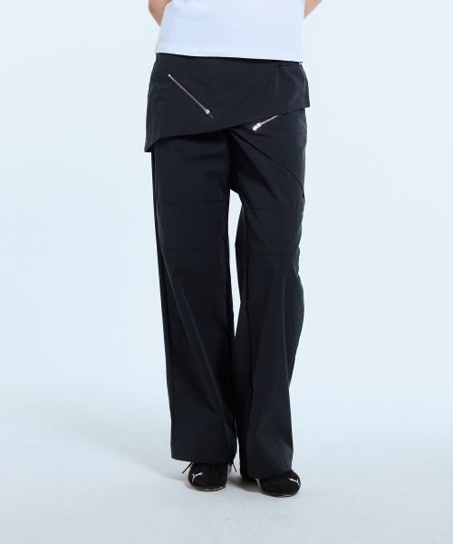 LARTIGENT(ラーティゼン)の「L11 WRAP SKIRT PANTS(NAVY)(その他パンツ・レディース・その他・S/M)」の3枚目の写真