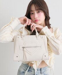 OLIVE des OLIVE | ハートスタッズバッグ(トートバッグ)