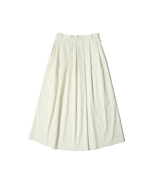 VANONE ATELIER（バノンアトリエ）の「P3162 シアサーカー ミディスカート_Cream（スカート・レディース・その他・S/M）」の2枚目の写真