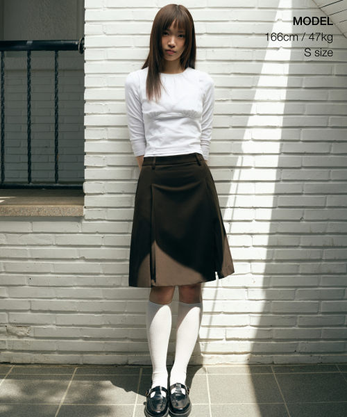 MUSINSA STANDARD WOMAN（ムシンサスタンダードウーマン）の「ウィメンズシャーリングビスチェタンクトップ[ホワイト]（Tシャツ/カットソー・レディース・その他・SMALL/MEDIUM/LARGE/X-SMALL）」の8枚目の写真