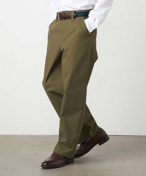 COMME CA ISM(コムサイズム)の「コットンストレッチツイル ノータックワイドテーパードパンツ(その他パンツ・メンズ・ベージュ/カーキ・LARGE/MEDIUM/SMALL)」の18枚目の写真