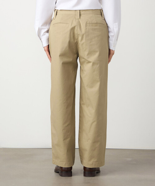 COMME CA ISM(コムサイズム)の「コットンストレッチツイル ノータックワイドテーパードパンツ(その他パンツ・メンズ・ベージュ/カーキ・LARGE/MEDIUM/SMALL)」の21枚目の写真