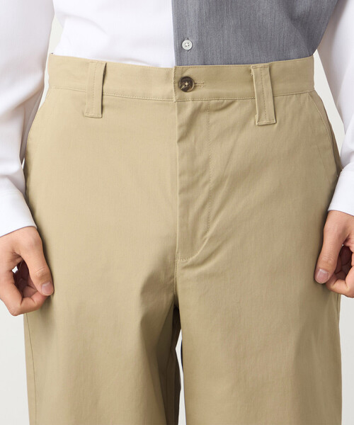 COMME CA ISM(コムサイズム)の「コットンストレッチツイル ノータックワイドテーパードパンツ(その他パンツ・メンズ・ベージュ/カーキ・LARGE/MEDIUM/SMALL)」の22枚目の写真