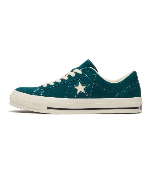 CONVERSE(コンバース)の「CONVERSE ONE STAR SUEDE(コンバース ワンスター スエード)(スニーカー・メンズ・バーガンディー/グリーン系・25.5cm/26cm/26.5cm/27cm/27.5cm/28cm/29cm/23.5cm/23cm/24.5cm/24cm/25cm)」の4枚目の写真