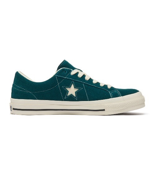 CONVERSE(コンバース)の「CONVERSE ONE STAR SUEDE(コンバース ワンスター スエード)(スニーカー・メンズ・バーガンディー/グリーン系・25.5cm/26cm/26.5cm/27cm/27.5cm/28cm/29cm/23.5cm/23cm/24.5cm/24cm/25cm)」の5枚目の写真