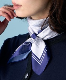 A/C DESIGN BY ALPHA CUBIC（エーシーデザインバイアルファキュービック）の「幾何学柄プリントスカーフ（バンダナ/スカーフ）」