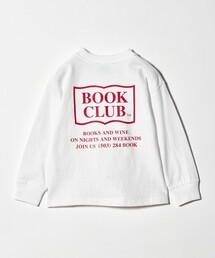 green label relaxing | 【別注】＜BOOK CLUB＞ロゴ ロングスリーブTシャツ / キッズ  110cm-130cm(Tシャツ/カットソー)
