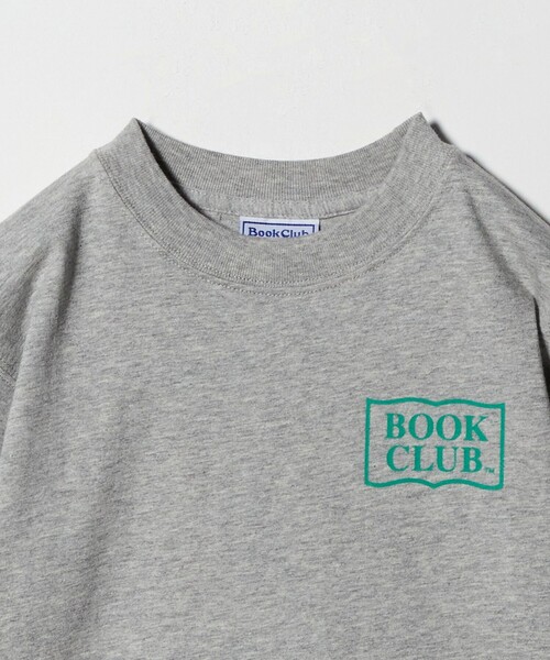 green label relaxing（グリーンレーベルリラクシング）の「【別注】＜BOOK CLUB＞ロゴ ロングスリーブTシャツ / キッズ  110cm-130cm（Tシャツ/カットソー・キッズ・ライトグレー/ホワイト/ダークグレー・110cm/130cm/120cm）」の15枚目の写真