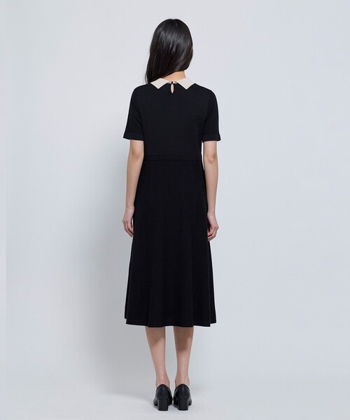 TOCCA(トッカ)の「HONEYCOMB MESH KNIT ニットドレス(ワンピース・レディース・ブラック系/ネイビー系・SMALL/MEDIUM)」の14枚目の写真
