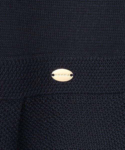 TOCCA(トッカ)の「HONEYCOMB MESH KNIT ニットドレス(ワンピース・レディース・ブラック系/ネイビー系・SMALL/MEDIUM)」の21枚目の写真