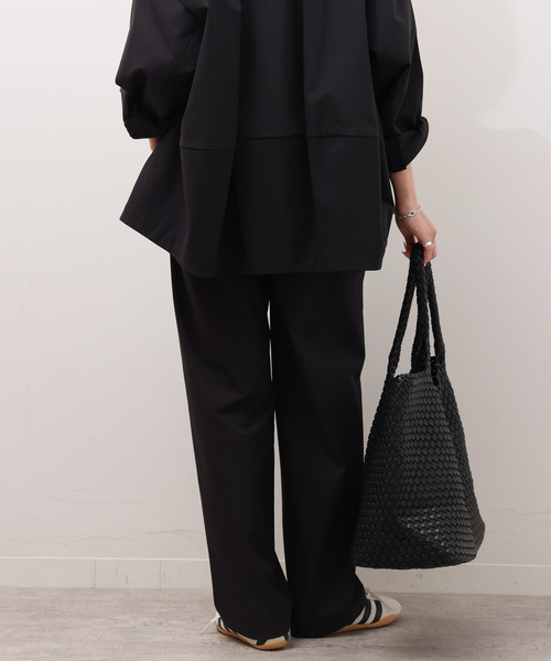 JOURNAL STANDARD relume（ジャーナルスタンダード　レリューム）の「《追加》［UVカット / 撥水］【SPENSIERATO】ストレートパンツ（スラックス・レディース・ブラック/アイボリー・36/38）」の14枚目の写真