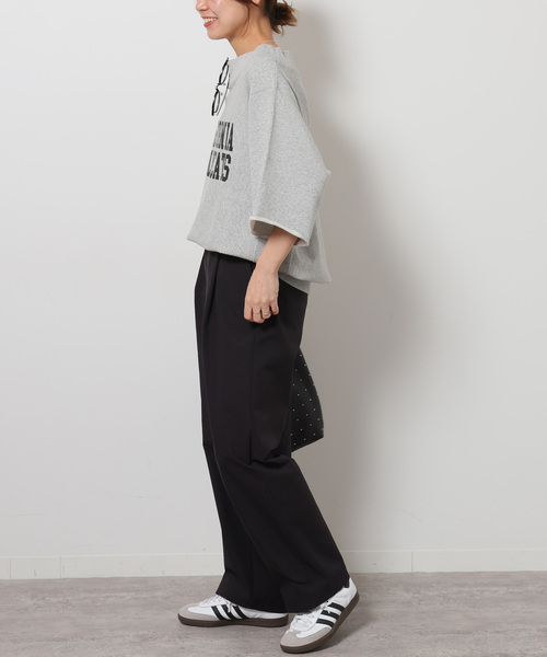 JOURNAL STANDARD relume（ジャーナルスタンダード　レリューム）の「《追加》［UVカット / 撥水］【SPENSIERATO】ストレートパンツ（スラックス・レディース・ブラック/アイボリー・36/38）」の16枚目の写真
