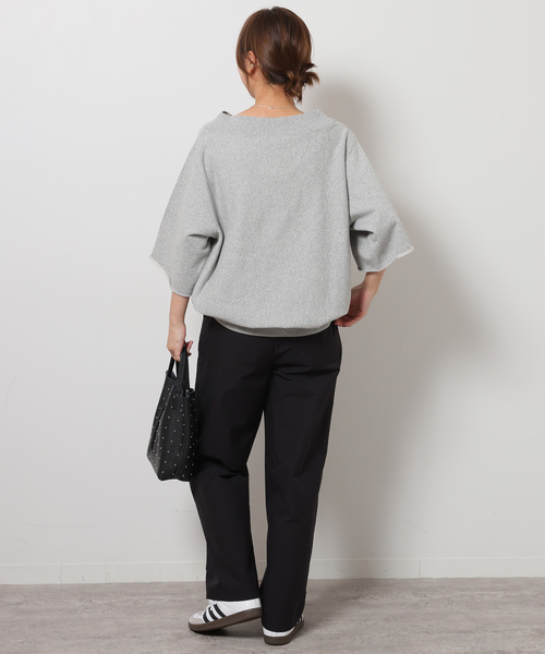 JOURNAL STANDARD relume（ジャーナルスタンダード　レリューム）の「《追加》［UVカット / 撥水］【SPENSIERATO】ストレートパンツ（スラックス・レディース・ブラック/アイボリー・36/38）」の3枚目の写真