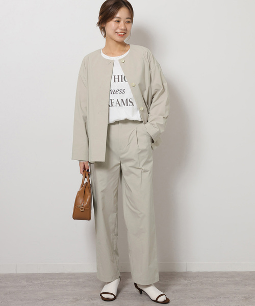 JOURNAL STANDARD relume（ジャーナルスタンダード　レリューム）の「《追加》［UVカット / 撥水］【SPENSIERATO】ストレートパンツ（スラックス・レディース・ブラック/アイボリー・36/38）」の15枚目の写真