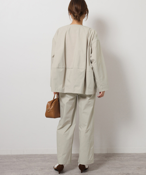 JOURNAL STANDARD relume（ジャーナルスタンダード　レリューム）の「《追加》［UVカット / 撥水］【SPENSIERATO】ストレートパンツ（スラックス・レディース・ブラック/アイボリー・36/38）」の17枚目の写真