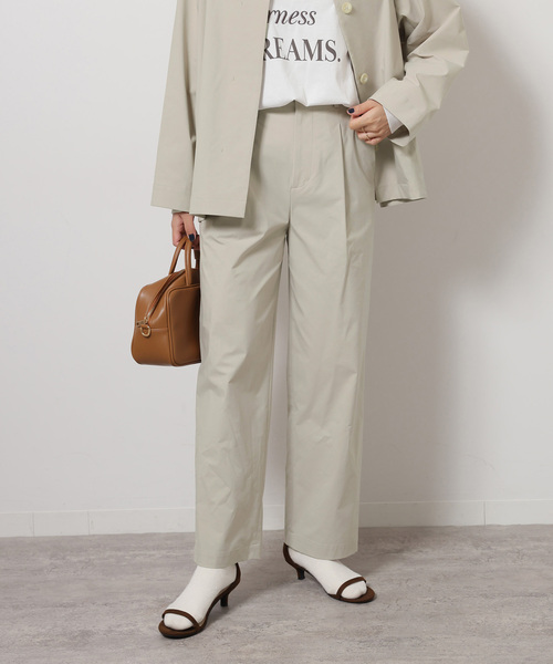 JOURNAL STANDARD relume（ジャーナルスタンダード　レリューム）の「《追加》［UVカット / 撥水］【SPENSIERATO】ストレートパンツ（スラックス・レディース・ブラック/アイボリー・36/38）」の19枚目の写真