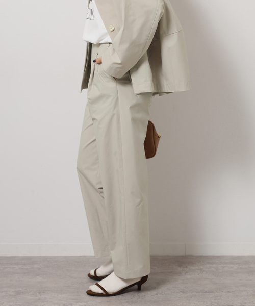 JOURNAL STANDARD relume（ジャーナルスタンダード　レリューム）の「《追加》［UVカット / 撥水］【SPENSIERATO】ストレートパンツ（スラックス・レディース・ブラック/アイボリー・36/38）」の20枚目の写真