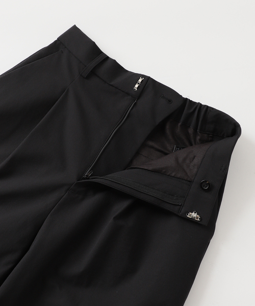 JOURNAL STANDARD relume（ジャーナルスタンダード　レリューム）の「《追加》［UVカット / 撥水］【SPENSIERATO】ストレートパンツ（スラックス・レディース・ブラック/アイボリー・36/38）」の3枚目の写真
